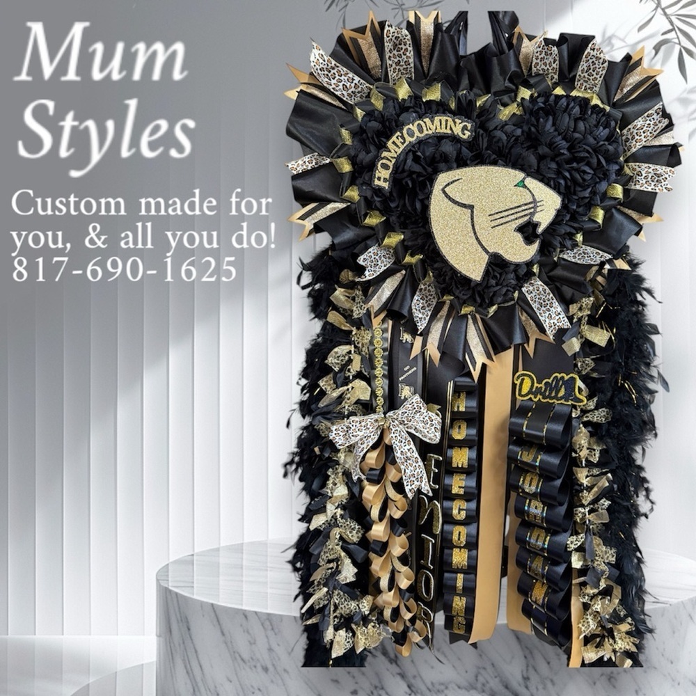 Cheer Homecoming Mum Pin or Neck Corsage Barbie Pink Bear &  Graduation Leis - Picture 6 of 17